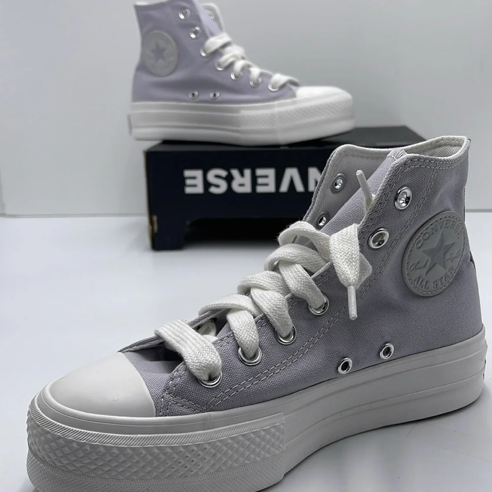 Converse WMNS CTAS LIFT HI GHOST TOWN/VINTAGE WHITE A12216F Platforms Sneakers